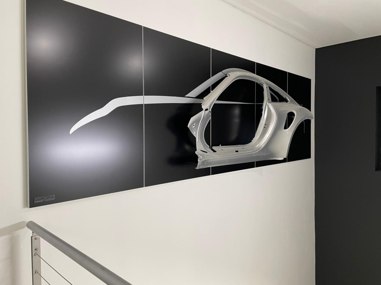 Комплексная отделка под ключ автосалона Porsche, 3 400 м²